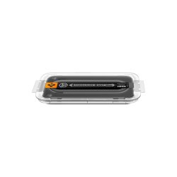 Spigen Glas.TR EZ Fit Pro h�rdet glas til iPhone 16 Pro / 17 / 17 Pro Transparent