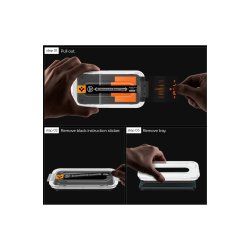 Spigen Glas.Tr "EZ FIT PRO" HD h�rdet glas til Samsung Galaxy S25 FE
