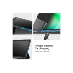 Spigen Smart Fold cover til Samsung Galaxy Tab A9+ / A11+ Black