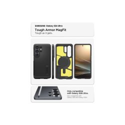 Spigen Tough Armor Mag MagSafe cover til Samsung Galaxy S26 Ultra Black