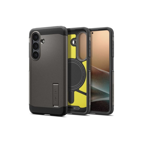 Spigen Tough Armor Mag MagSafe cover til Samsung Galaxy S26+ Gray