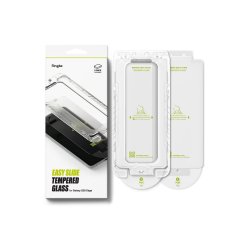 Ringke Easy Slide 2-pak h�rdet glas til Samsung Galaxy S25 Edge Transparent