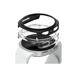 Ringke Slim 2-pak cover til Samsung Galaxy Watch 8 40mm - Transparent-Matte Black