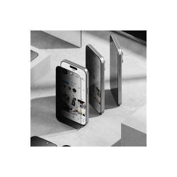 Ringke Easy Slide 2-pak privacy-glas til iPhone 17 Pro Black