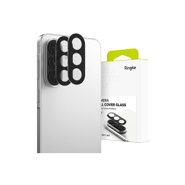 Ringke Camera Full cover 2-pak til Samsung Galaxy A37/A57 5G Black