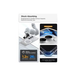 Spigen Ultra Hybrid S Mag MagSafe cover til Samsung Galaxy S26 Clear og White