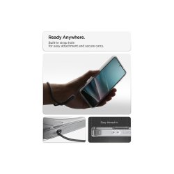 Spigen Ultra Hybrid S Mag MagSafe cover til Samsung Galaxy S26 Clear og White