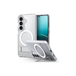 Spigen Ultra Hybrid S Mag MagSafe cover til Samsung Galaxy S26 Clear og White