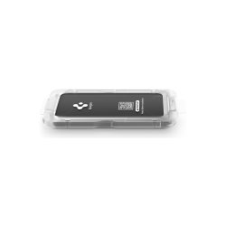 Spigen Glas.Tr Ez Fit Pro HD privacy-glas 2-pak til Samsung Galaxy S26