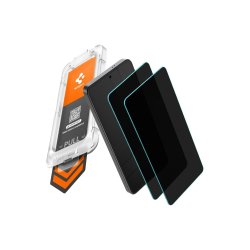 Spigen Glas.Tr Ez Fit Pro HD privacy-glas 2-pak til Samsung Galaxy S26