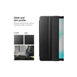 Spigen Smart Fold cover til Samsung Galaxy Tab A9 / A11 Black