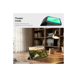 Spigen Smart Fold cover til Samsung Galaxy Tab A9 / A11 Black