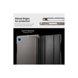 Spigen Smart Fold cover til Samsung Galaxy Tab A9 / A11 Black