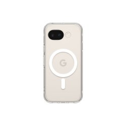 Spigen Ultra Hybrid Mag MagSafe cover til Google Pixel 10A Clear og White