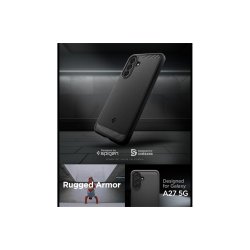 Spigen Rugged Armor-cover til Samsung Galaxy A27 5G Matte Black