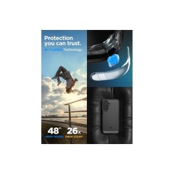 Spigen Rugged Armor-cover til Samsung Galaxy A27 5G Matte Black