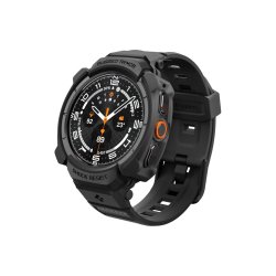 Spigen Rugged Armor Pro cover rem til Samsung Galaxy Watch Ultra 2 2026 47mm Matte Black