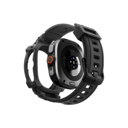Spigen Rugged Armor Pro cover rem til Samsung Galaxy Watch Ultra 2 2026 47mm Matte Black