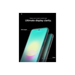Spigen Glas.tR EZ Fit 2-pak h�rdet glas til Samsung Galaxy A27 5G