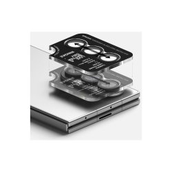 Ringke kamerarammebeskyttelse 2-pak til Samsung Galaxy Z Fold 7/8 Ultra Black