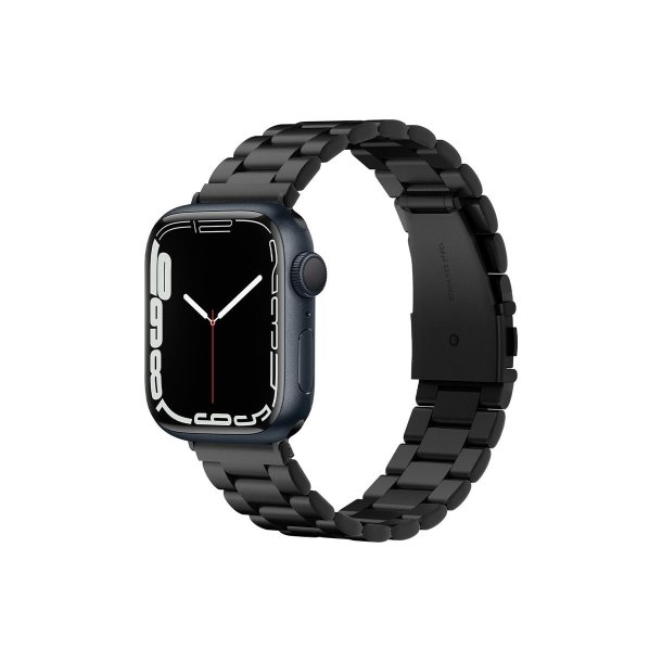Spigen Modern Fit rem til Apple Watch 4 / 5 / 6 / 7 / 8 / SE / Ultra (42/44/45/49 mm) Black