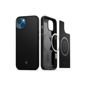 Spigen Mag Armor-cover med MagSafe til iPhone 13 Matte Black