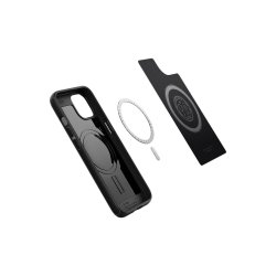 Spigen Mag Armor-cover med MagSafe til iPhone 13 Matte Black