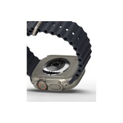 Ringke Slim 2-pak cover til Apple Watch Ultra 1/2 (49mm) - Clear &amp; Titanium