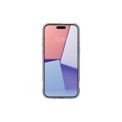 Spigen Ultra Hybrid S MagSafe cover med stander til iPhone 15 Pro Transparent