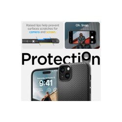 Spigen Mag Armor MagSafe iPhone 15 cover Matte Black