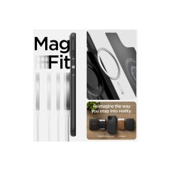 Spigen Mag Armor MagSafe iPhone 15 cover Matte Black