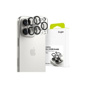 Ringke kamerabeskyttelse 2-pak h�rdet glas til iPhone 16 Pro / 16 Pro Max