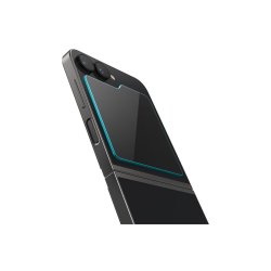 Spigen Glas.tR EZ Fit h�rdet glas til Samsung Galaxy Z Flip 6 - 2 stk..