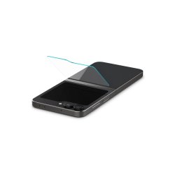 Spigen Glas.tR EZ Fit h�rdet glas til Samsung Galaxy Z Flip 6 - 2 stk..