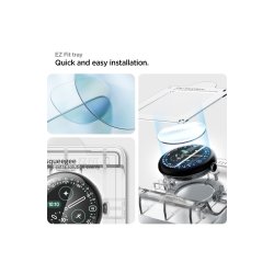 Spigen Elite Shield EZ Fit 2-pak hydrogel-film til Google Pixel Watch 41 mm