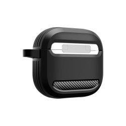 Spigen Rugged Armor-cover til AirPods 4 Black