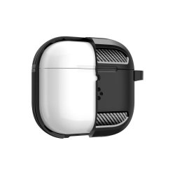 Spigen Rugged Armor-cover til AirPods 4 Black