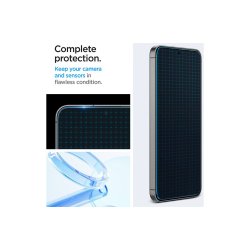Spigen Glas.tR EZ Fit h�rdet glas til Samsung Galaxy S24 FE (2 stk..)