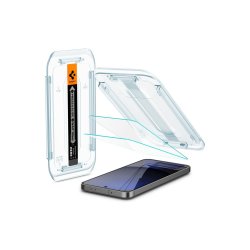Spigen Glas.tR EZ Fit h�rdet glas til Samsung Galaxy S24 FE (2 stk..)