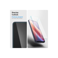 Spigen Glas.tR Slim 2-pak h�rdet glas til Samsung Galaxy A16 4G / 5G Transparent