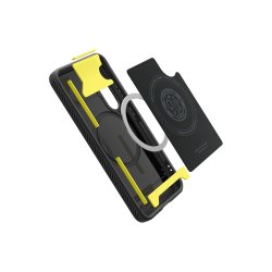 Spigen Rugged Armor Mag MagSafe cover til Samsung Galaxy S25 Matte Black