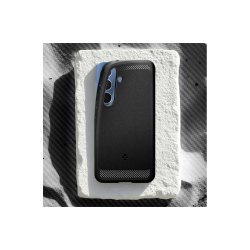 Spigen Rugged Armor Mag MagSafe cover til Samsung Galaxy S25 Matte Black