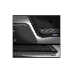 Spigen Rugged Armor Mag MagSafe cover til Samsung Galaxy S25 Matte Black