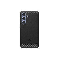 Spigen Rugged Armor Mag MagSafe cover til Samsung Galaxy S25 Matte Black