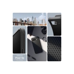 Spigen Liquid Air cover til Google Pixel 9A Matte Black