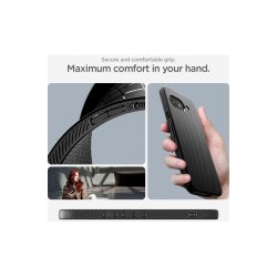 Spigen Liquid Air cover til Google Pixel 9A Matte Black