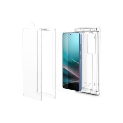 Spigen Elite Shield EZ FIT hybridglas til Samsung Galaxy S25 Ultra Transparent