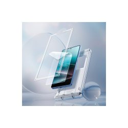 Spigen Elite Shield EZ FIT hybridglas til Samsung Galaxy S25 Ultra Transparent