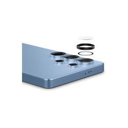 Spigen Optik Pro GLAS.TR EZ FIT 2-pak kamerabeskyttelse til Samsung Galaxy S25 Ultra Black