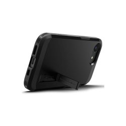 Spigen Tough Armor-cover med MagSafe til iPhone 16e / 17e med stander Black